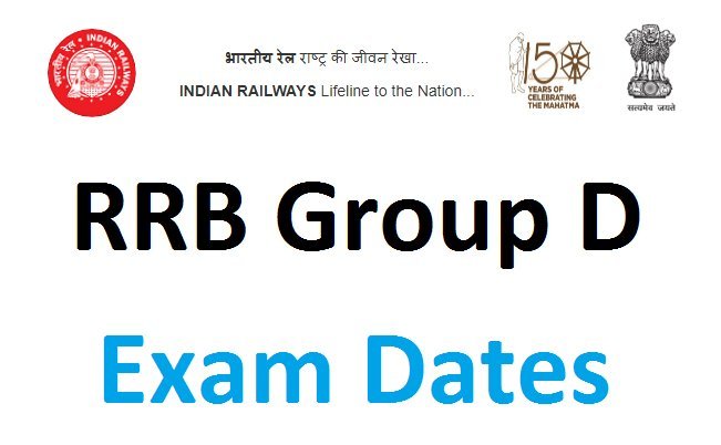 RRB Group D Exam date 2021